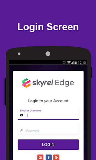 Android application Skyrel Edge - Academic ERP screenshort