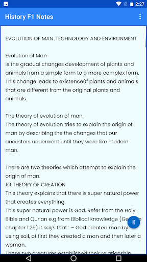History form 1-4 notes Screen 2