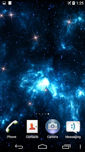 Outer Space Live Wallpaper Screen 3