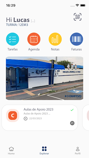 Android application Colégio Objetivo São Carlos screenshort