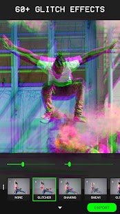 Glitcho - Glitch Video & Photo Bildschirmfoto