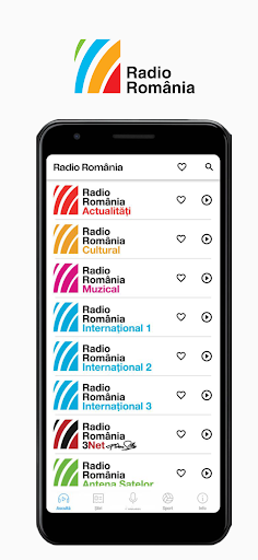 Android application Radio Romania screenshort