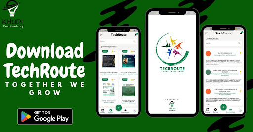 Android application TechRoute.pk Together We Grow screenshort