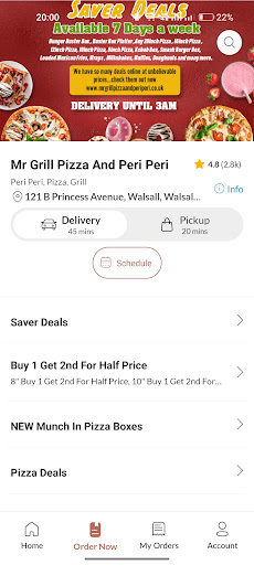 Mr Grill Pizza And Peri Peri