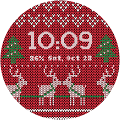 Watch Face Christmas Knit
