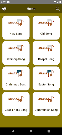 Awaaz App Screen 2