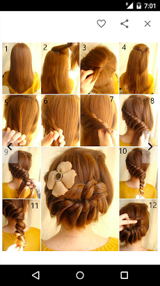 Girls Hairstyles Step by Stepのおすすめ画像2