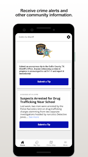 Android application Collin Co Sheriff screenshort