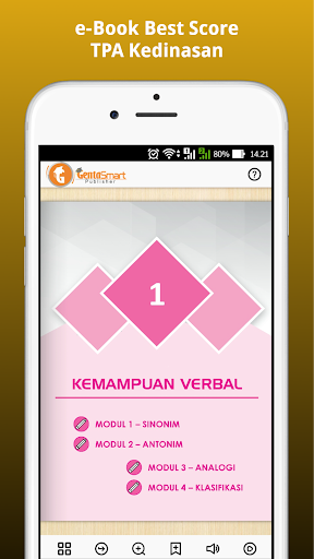 e-Book Best Score TPA Kedinasan