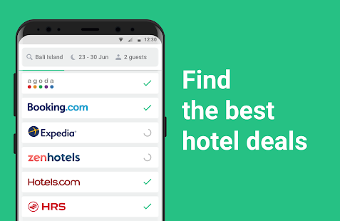 Cheap hotel deals — Hotellook Screenshot