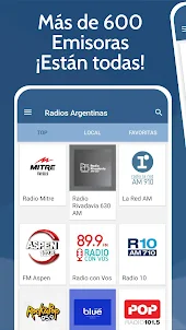 Radios Argentinas FM en Vivo