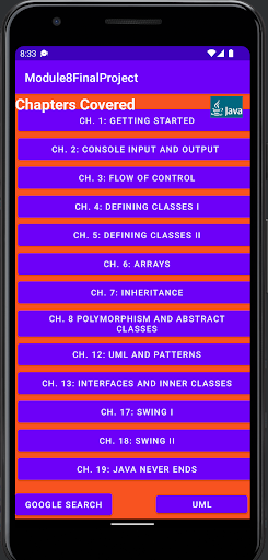 Java Review Screen 2