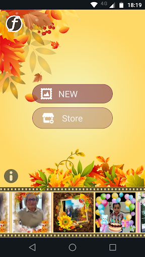 Android application Autumn Photo Frames screenshort