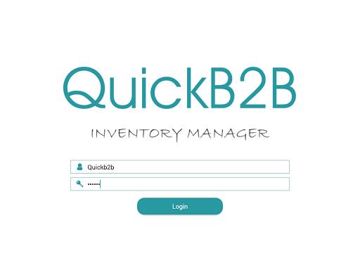 Android application QuickB2B Inventory Manager screenshort