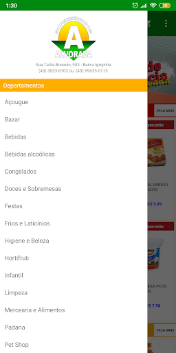 Supermercados Alvorada Screen 2