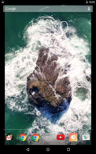 Sea Wave Video Live Wallpaper