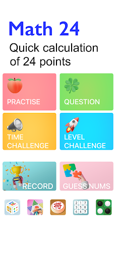 Android application Math 24 screenshort