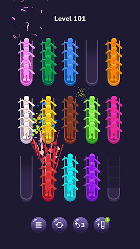 Crowd Sort - Color Puzzle Game screenshot 7