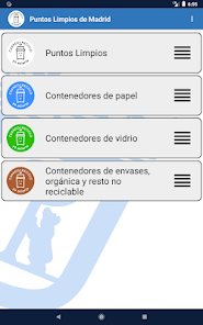 Captura de Pantalla 6 Puntos Limpios de Madrid android