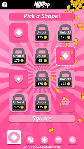 Android application Niji Pop screenshort