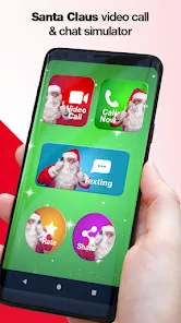 Santa Claus Video Call Simulator 1