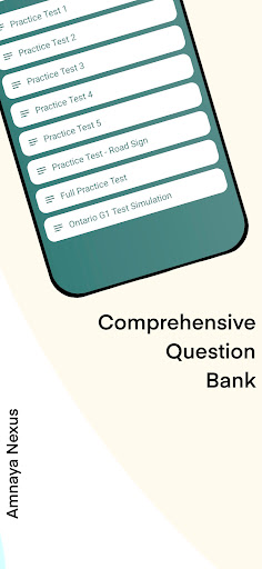 Ontario G1 Practice Test Screen 2