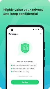 Wutsapper-WhatsAppamp WB Transfer Hileli full Apk 2022 5