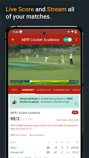 CricHeroes-Cricket Scoring App screenshots 2