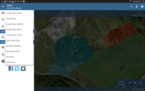 Mapit GIS - Map Data Collector Screenshot