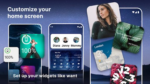 Widgets OS 17 - Color Widgets - Personalization - apps