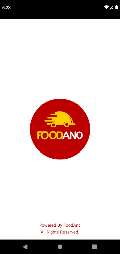 Android application FoodAno Manager screenshort