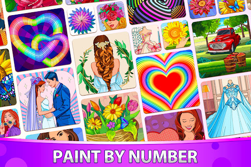 ColorPlanet® Paint by Number - Puzzle - games