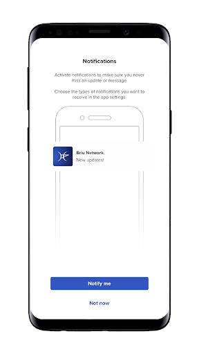 Briu Network Screen 3