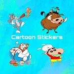 Cover Image of डाउनलोड Cartoon Stickers-New Stickers For WA 4 APK