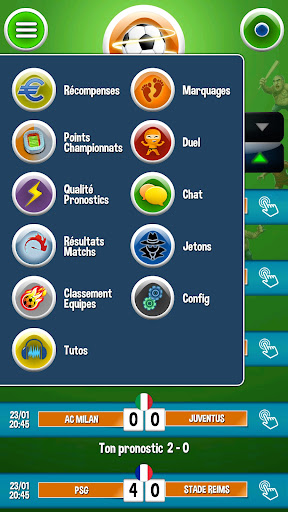 Aperçu de l'application