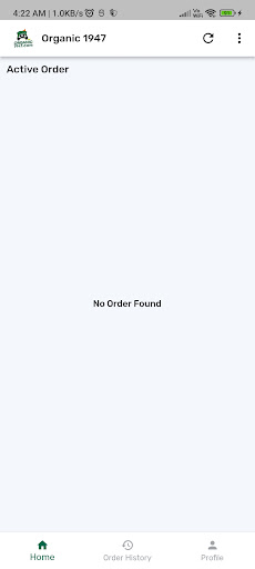 Organic1947 Delivery Screen 2
