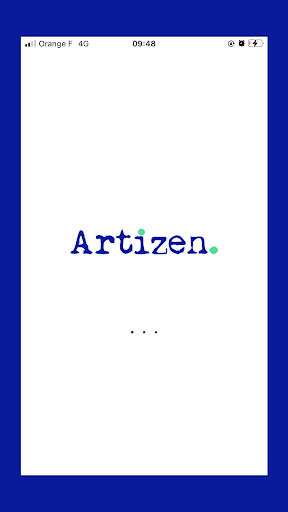 Android application Artizen screenshort