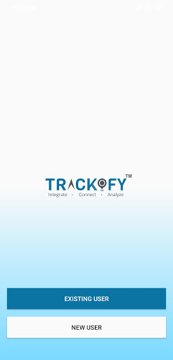 Android application Trackofy screenshort