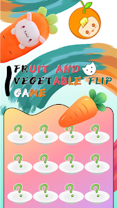 Fruit and Vegetable Flip Game