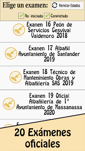 TestOpos Albañilería