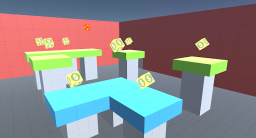 Android application VR Cubeworld platformer (with screenshort
