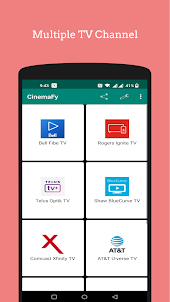 CinemaFy for Bell Fibe TV™ App