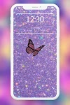 screenshot of Butterflies Wallpaper - Girly