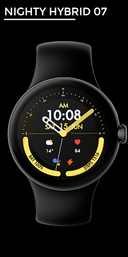 Nighty Hybrid 07 - watch face screenshot 6