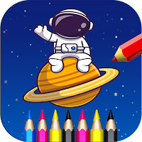 Space Coloring Book