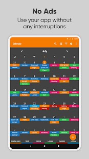 Screenshot Simple Calendar Pro