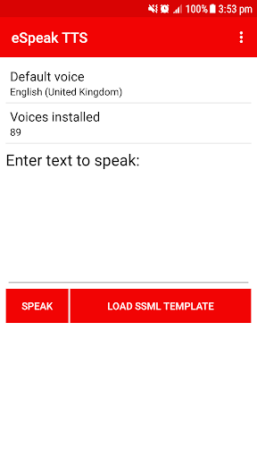 eSpeak NG Text-to-Speech 2.6.4 screenshots 1