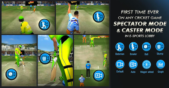 WCC Rivals - Realtime Cricket Multiplayer APK MOD – Pièces de Monnaie Illimitées (Astuce) screenshots hack proof 2