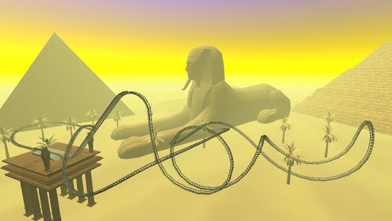 Pyramids VR Roller Coaster Zrzut ekranu