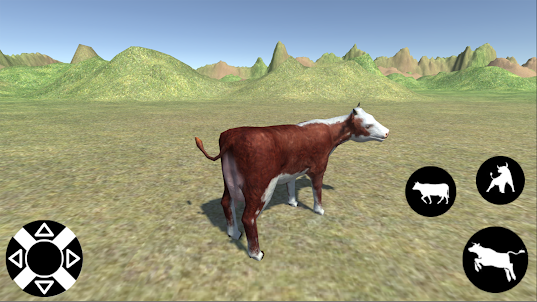 Cow Simulator Jungle Game 3d